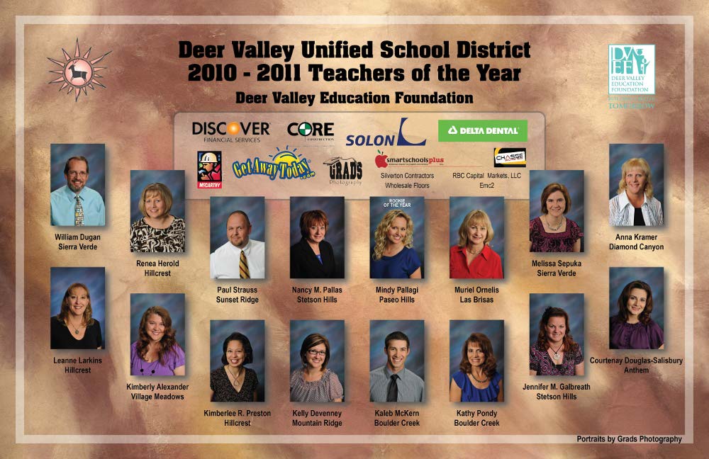 Poster of Teachers of the year 2011